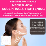 FEB 26 VIP SALE - Neck & Jowl Sculpting Treatment