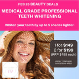 FEB 26 VIP SALE - Professional Teeth Whitening Treatment