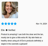EVE GARRETT SKINCARE - SPF DAILY MOISTURISER 50+ TAN 110gm